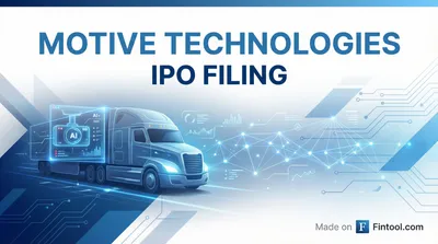 Google-Backed Motive Files for IPO, Sets Up $20B+ Showdown With Samsara