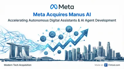 Meta Acquires Manus in Third-Largest Deal Ever, Betting Billions on AI Agents