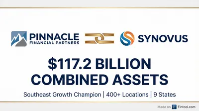 Pinnacle and Synovus Complete $8.6 Billion Merger, Creating $117B Regional Banking Giant