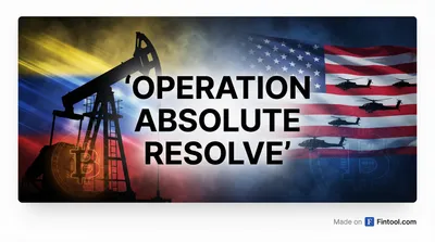 Trump's Venezuela Raid Sends Gold Surging, Defense Stocks Soaring—and Uncovers a $60 Billion Bitcoin Mystery