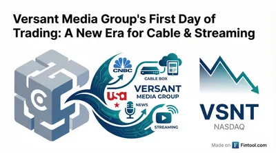 Versant Media Tumbles 15% in Debut as Comcast Sheds Declining Cable Empire