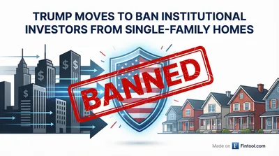 Trump Moves to Ban Wall Street From Buying Single-Family Homes, Triggering REIT Rout