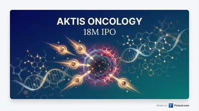 Aktis Oncology Raises $318M in 2026's First Biotech IPO, Lilly Takes $100M Stake