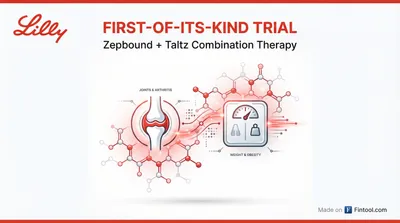 Lilly's Zepbound-Taltz Combo Delivers 40x Response Rate in First-of-Its-Kind Arthritis-Obesity Trial