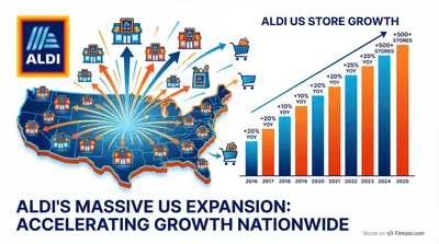 Aldi's $9 Billion Blitz: 180 New Stores Put Kroger's #2 Ranking at Risk