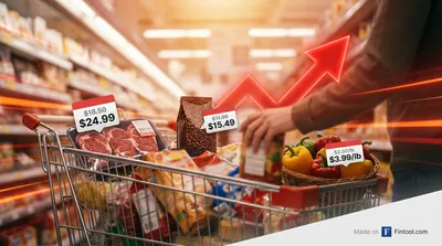 Grocery Prices Post Biggest Monthly Jump in Over Three Years
