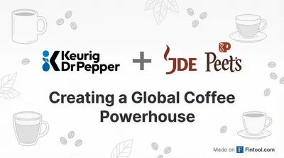 Keurig Dr Pepper Launches $18 Billion Tender Offer for JDE Peet's, Creating World's Largest Pure-Play Coffee Company
