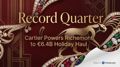 Cartier Powers Richemont to Record €6.4B Quarter as China Finally Turns