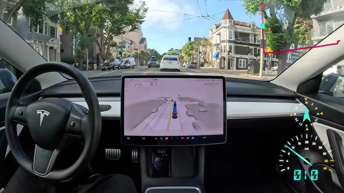 Tesla FSD Interface