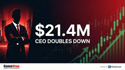 Ryan Cohen Doubles Down on GameStop With $21.4M in Back-to-Back Purchases