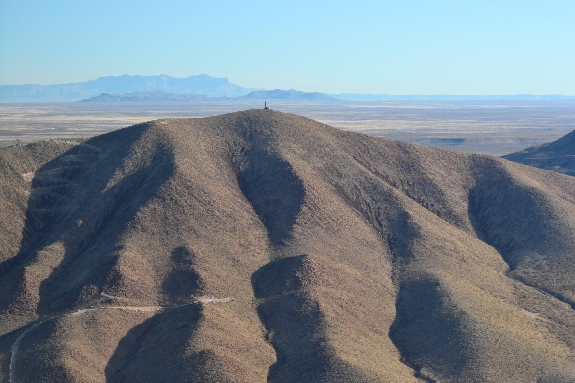 USA Rare Earth's Round Top mine site in Sierra Blanca, Texas, home to North America's richest known deposit of heavy rare earths