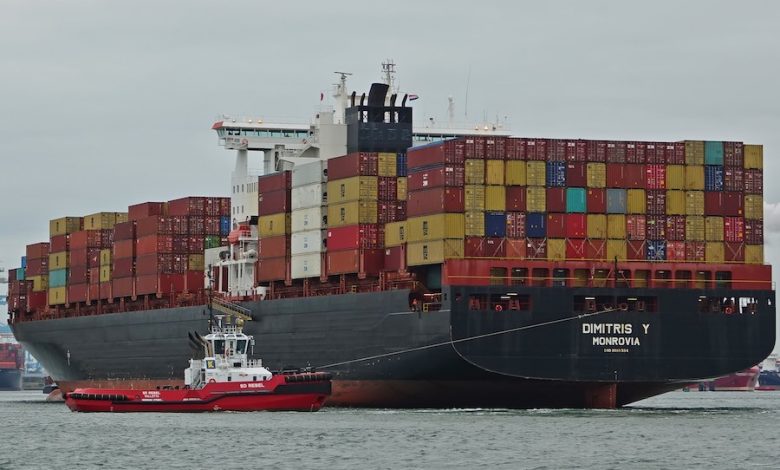 Global Ship Lease container vessel Dimitris Y