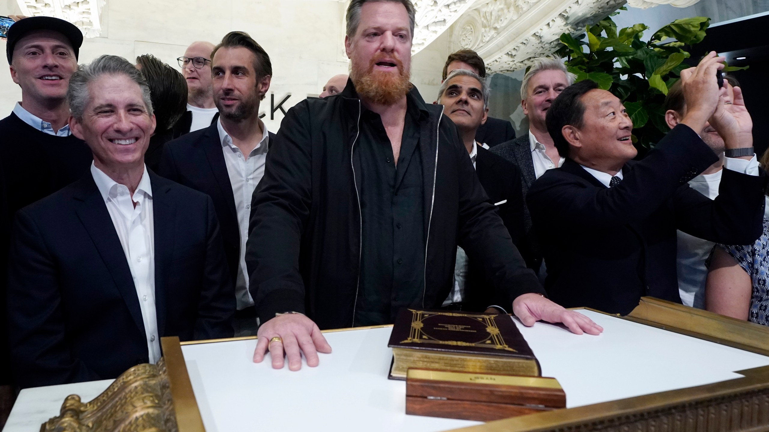 Birkenstock CEO Oliver Reichert and management team