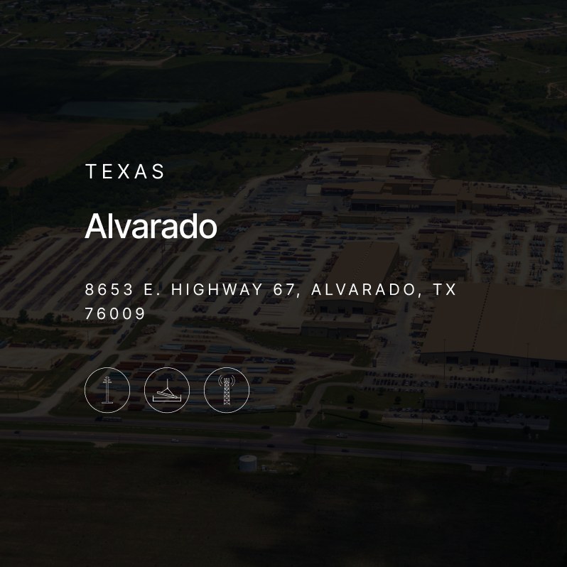 Sabre Industries' headquarters facility in Alvarado, Texas