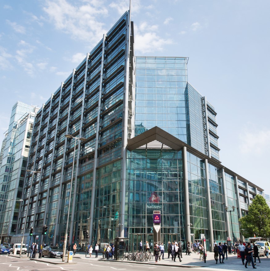 NatWest headquarters at 250 Bishopsgate, London