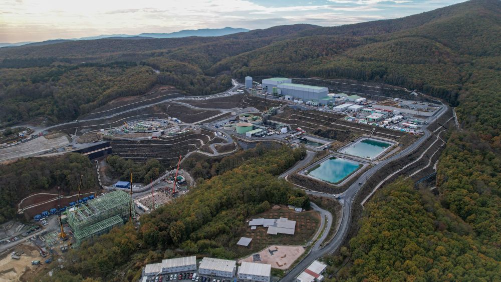 Eldorado Gold's Skouries project under construction in northern Greece